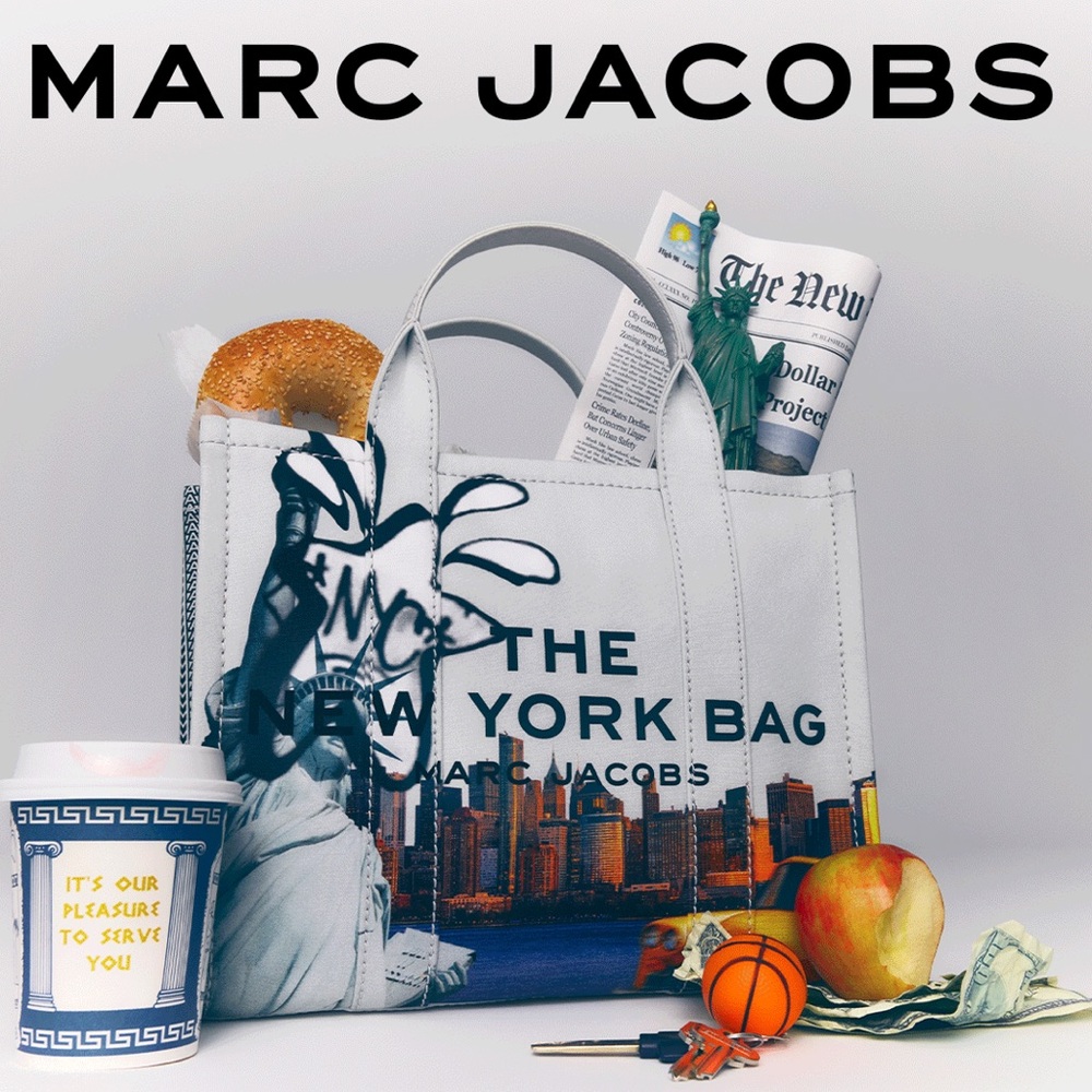 MARC JACOBS LIMITED EDITION ‘NEW YORK BAG’ TOTE